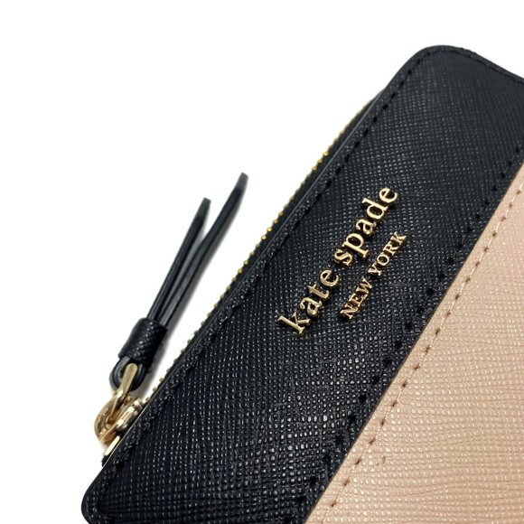 NWT KATE SPADE LEATHER CAMERON SMALL L ZIP BIFOLD - Picture 3 of 5